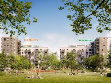 2 Zimmer Gartenwohnung. THE HOHM 7
