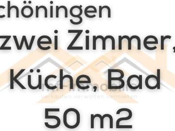 2 Zimmer, Küche, Bad 50 m2 Etagenwohnung