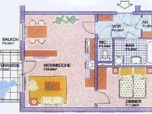 2 Zimmer Mietwohnung in Graz Puntigam