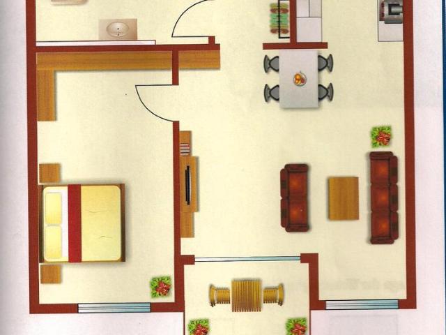 2 Zimmer, neuwertig, zentrale Lage von AB, ohne Makler