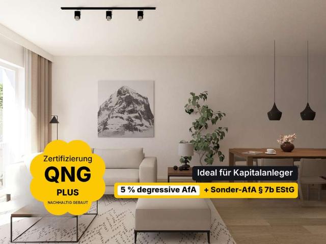 2 Zimmer Neubauwohnung mit unverbaubarem Blick auf den Main!