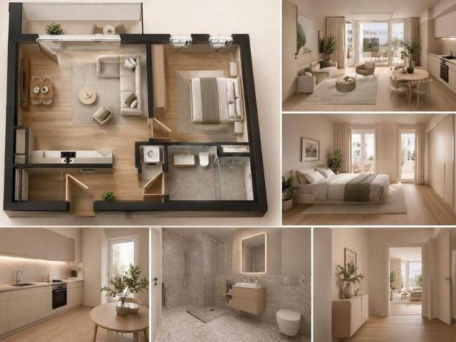 2 Zimmer Neubauwohnung mit Balkon & hochwertiger Einbauküche Erstbezug in Berlin Pankow