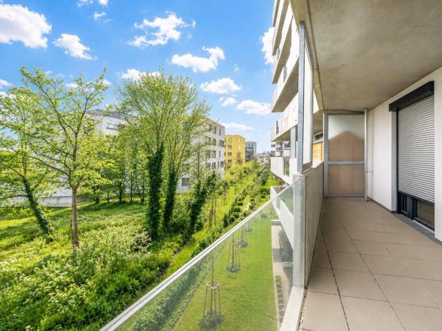 2 Zimmer Neubauwohnung mit großer Loggia, Fitnessstudio & Top Anbindung