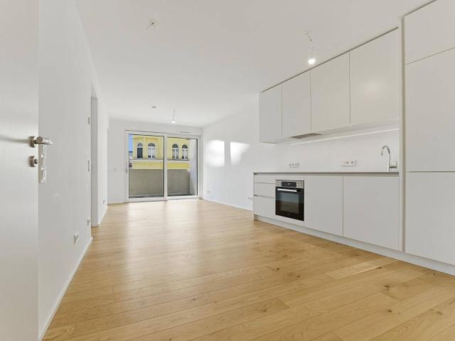 2 Zimmer Neubauwohnung mit Loggia im 5. Obergeschoss in 1050 Wien