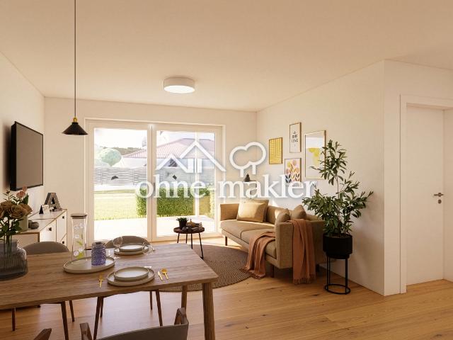 2 Zimmer Neubauwohnung im KfW 40 QNG Standard in Dietenheim