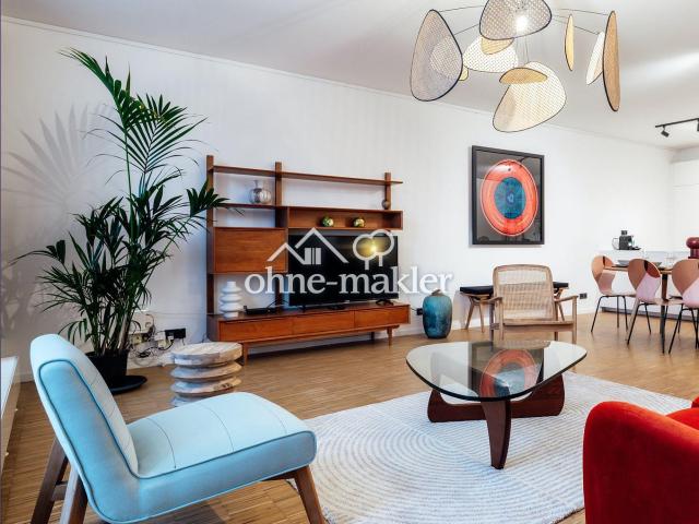 2 Zimmer plus Wohnzimmer, voll möbliert