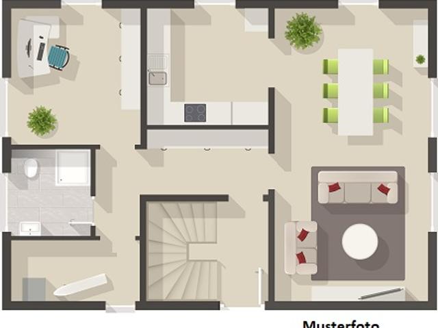 2 Zimmer Rohbauwohnung mit Balkon
