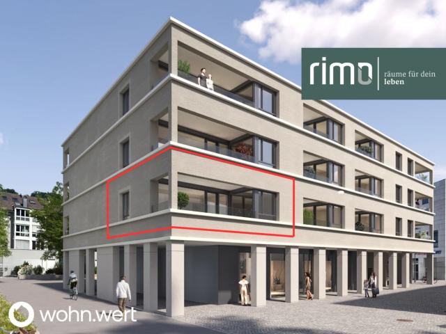 2 Zimmerwohnung am Jahnplatz inmitten von Feldkirch Erstbezug zu mieten Top A1.7