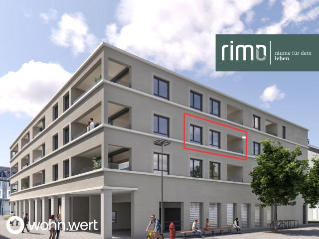 2 Zimmerwohnung am Jahnplatz inmitten von Feldkirch Erstbezug zu mieten Top A2.3