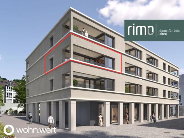 2 Zimmerwohnung am Jahnplatz inmitten von Feldkirch Erstbezug zu mieten Top A2.7