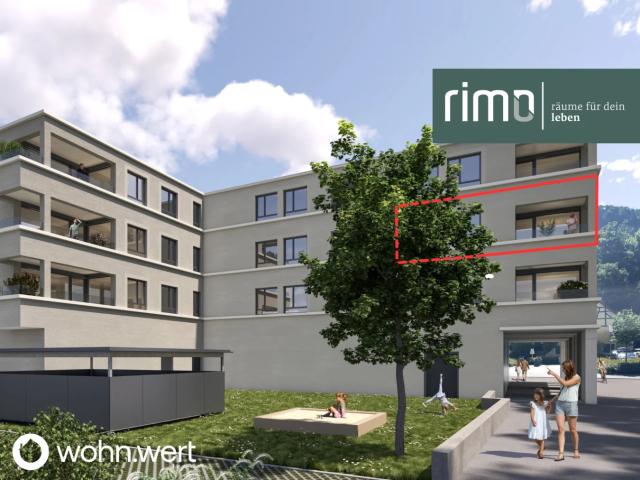 2 Zimmerwohnung am Jahnplatz inmitten von Feldkirch Erstbezug zu mieten Top A2.8