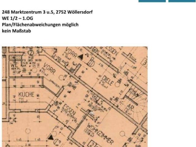 2 Zimmerwohnung im 1.OG