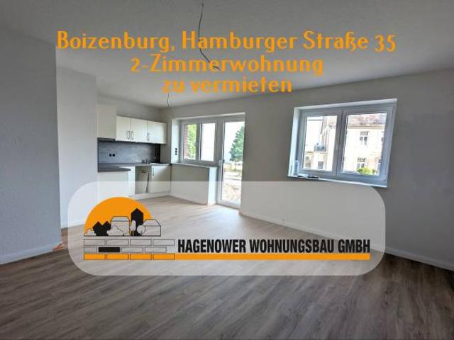 2 Zimmerwohnung in Boizenburg, Hamburger Straße 35 EG Mitte 1068.002