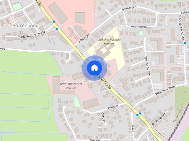 2 Zimmerwohnung in Husum