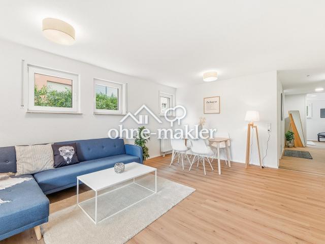 2 Zimmerwohnung in RT Hohbuch nahe FH frisch renoviert, modern, hell, Balkon/Garten