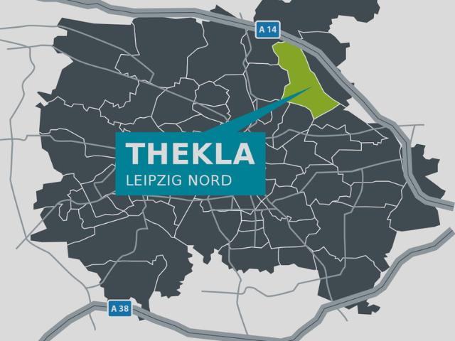 2 Zimmerwohnung in Thekla mit Balkon