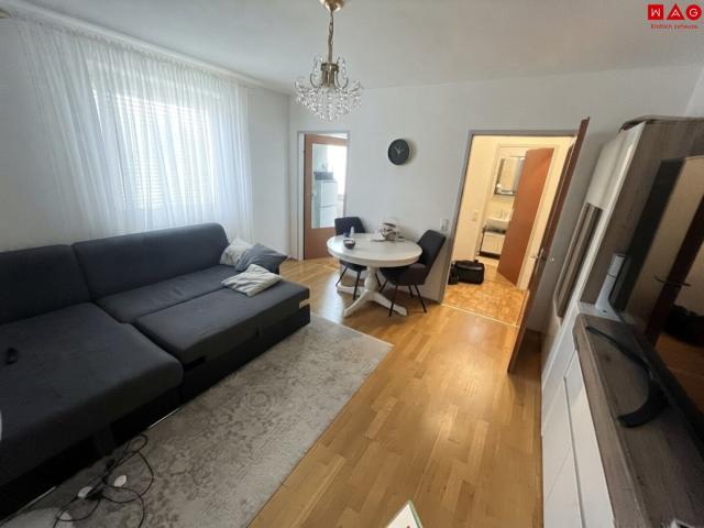 2 zimmerwohnung in zentrumsnähe, ab 01.01.2027 verfügbar, übernahme der küche und möbel möglich