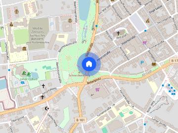 2 Zimmerwohnung Innenstadt Freiberg