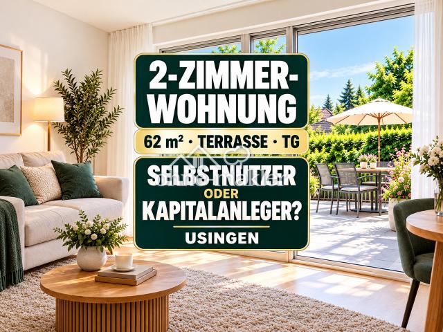 2 Zimmerwohnung mit Terrasse, EBK und Tiefgarage in Usingen