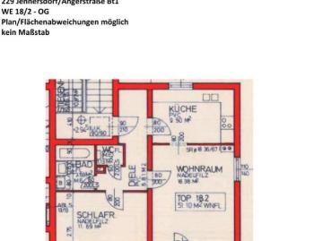 2 Zimmerwohnung mit Terrasse im 1.OG