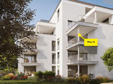 2 Zimmerwohnung mit Terrasse | Top 16