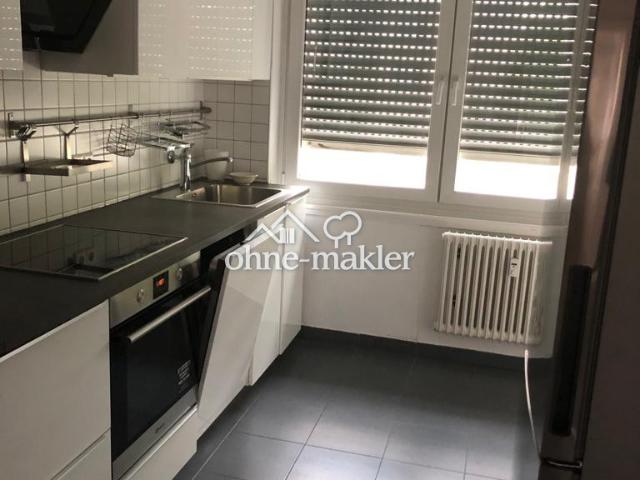 2 ZKB 54m² 3. OG  Balkon  Einbauküche  Schallschutzfenster / Rheinstraße Karlsruhe / ab 01.08