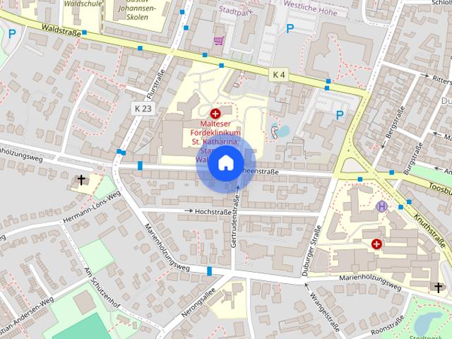 2,0 Zimmer Wohnung, Dorotheenstr. 17, 2.OG li. ! Bitte bewerben Sie sich online !