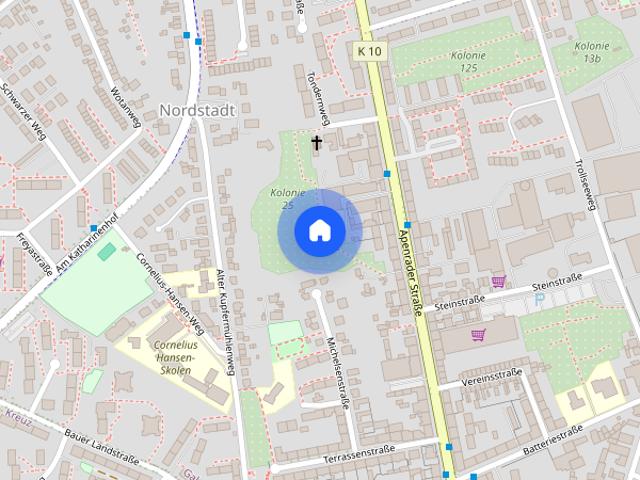 2,0 Zimmer Wohnung, Dorotheenstraße 15a HH! Bitte Bewerben Sie sich online !