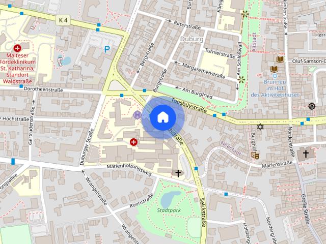 2,0 Zimmer Wohnung, Knuthstr. 22, DG links ! Bitte bewerben Sie sich online !