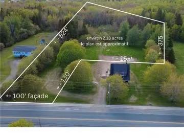 2.18 Acres Rue Principale, Tracadie, NB, E1X 1B7 vacant land.