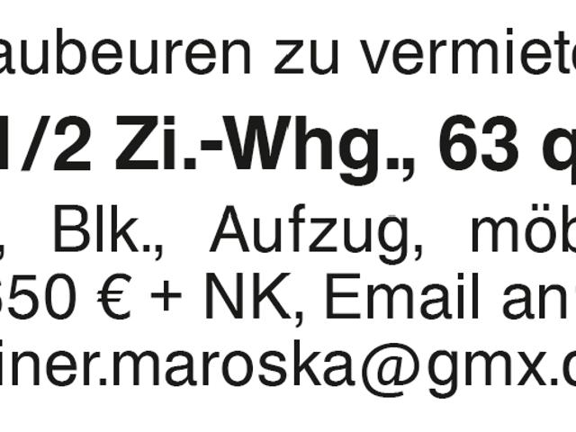 2 1/2 Zi. Whg