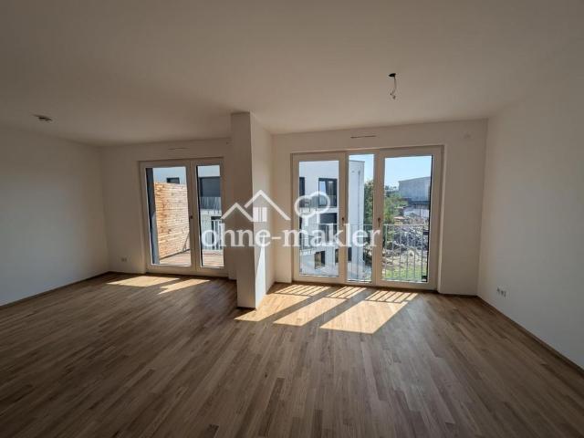 2 Zimmer Neubauwohnung exklusiv Erstbezug mit Balkon, Tiefgarage und Keller