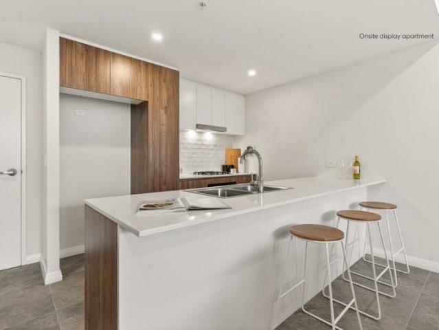 2.5 bathrooms plus large entertainer's balcony