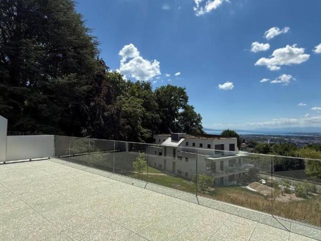 2.5 pièces en attique avec grande terrasse et vue sur le lac