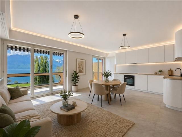 2.5 Zimmer Penthouse mit Terrasse und Panoramablick