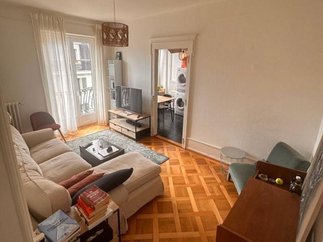 2.5 room furnished apartment in Lausanne available from 01.09.2026