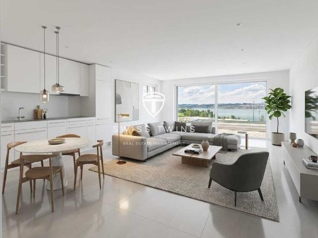 2.5 room new build apartment with lake view in Altendorf