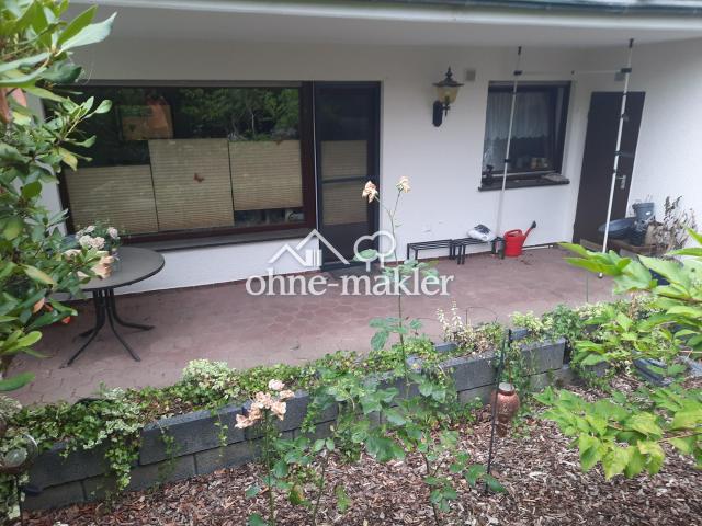 2,5 Raum Wald Ruhr Südstadtnähe, Terrasse 14 m², Bad: Wanne + Dusche, Echtholzparkett