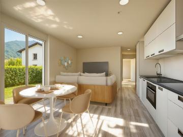2,5 Zimmer mit Garten in Stabio in einem Neubau
