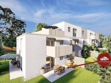 2,5 Zimmer Neubauwohnung mit großem Garten in Nürnberg