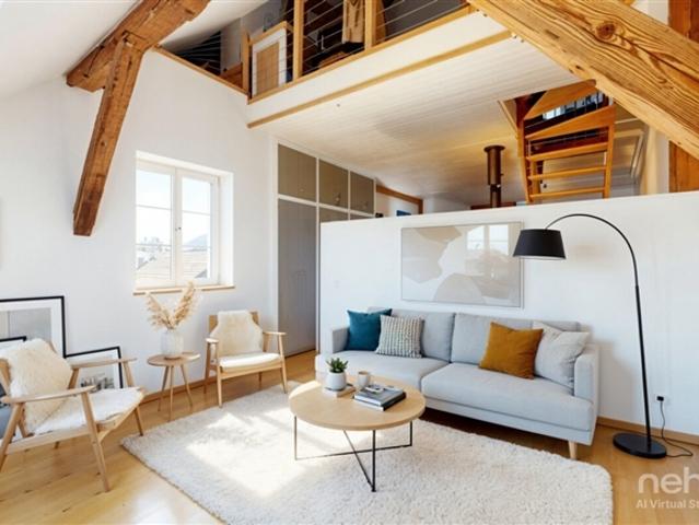 2,5 ZIMMER DUPLEX MIT GEMEINSAMEM GARTEN IN LÄNDLICHER UMGEBUNG
