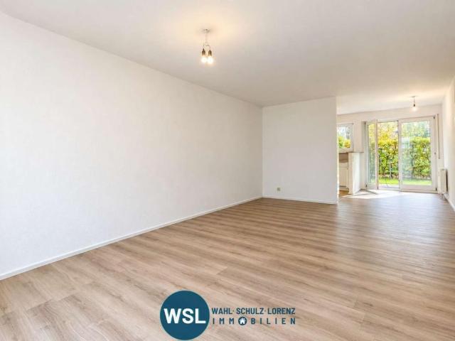 2,5 Zimmer Erdgeschosswohnung mit 2 Terrassen, Gartenanteil und TG Stpl. in Nürtinger Cityrandlage