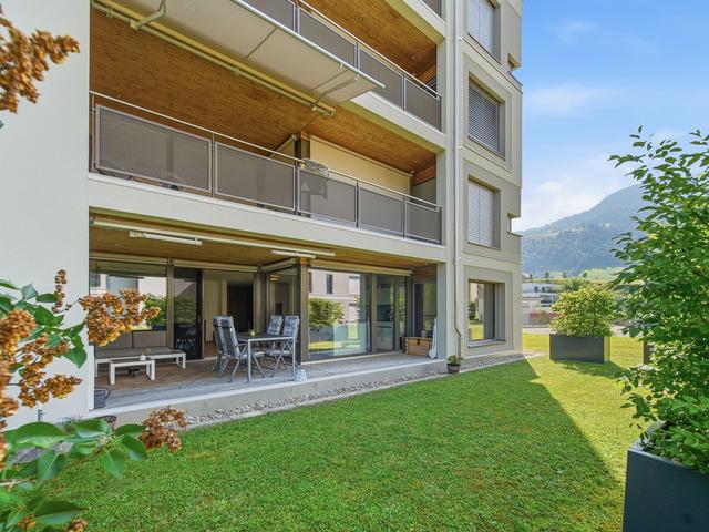2.5 ZIMMER GARTENWOHNUNG AUF 85 M² TOPMODERNE ARCHITEKTUR