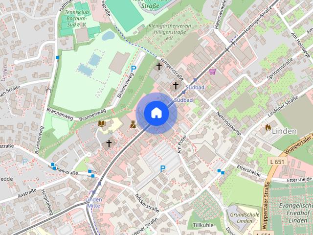 2,5 Zimmer in schönem Altbau in Bochum Oberdahlhausen