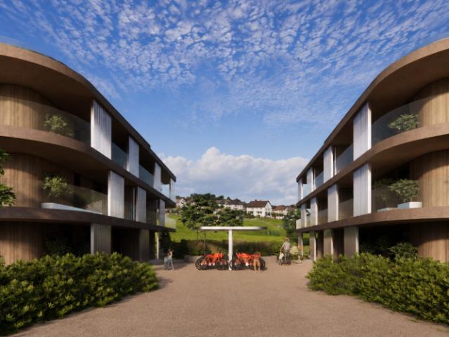 2,5 Zimmer Wohnung 50 m² Wohnfläche mit einem 19 m² großen Balkon