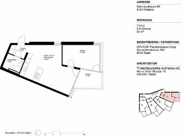 2.5 Zimmer Wohnung