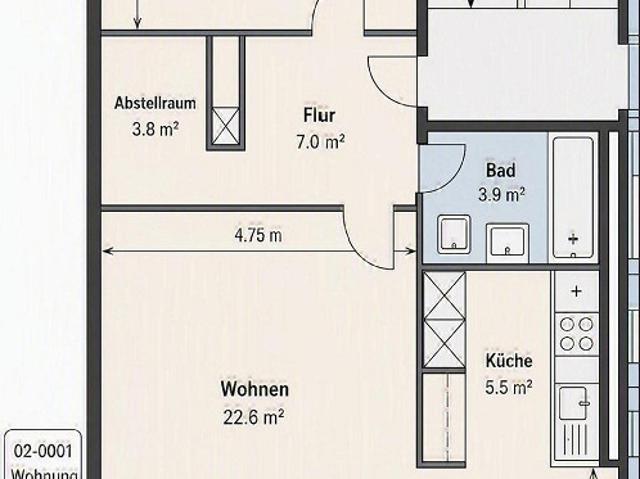 2.5 Zimmer Wohnung