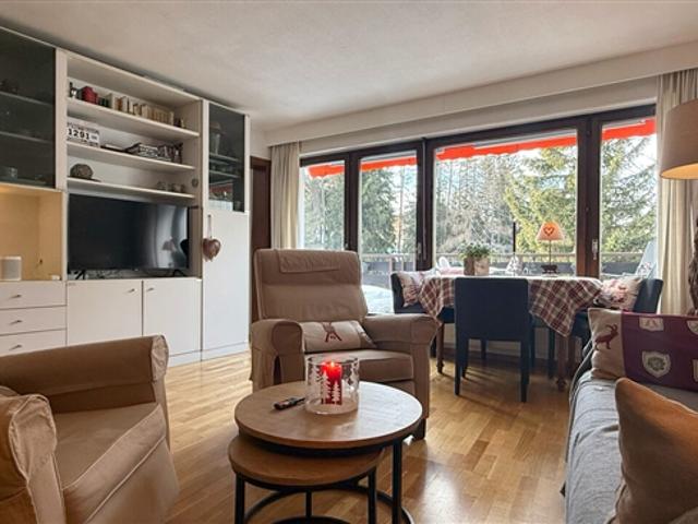2.5 Zimmer Wohnung & Parkplatz mitten im Zentrum von Crans Montana