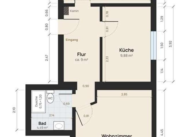 2,5 Zimmer Wohnung in Dortmund Bövinghausen