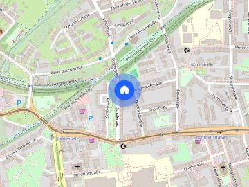 Drügeshofstraße, Körnerplatz, Essen